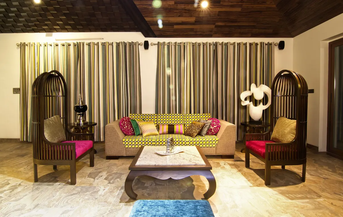 Intérieur à la décoration chic et épurée