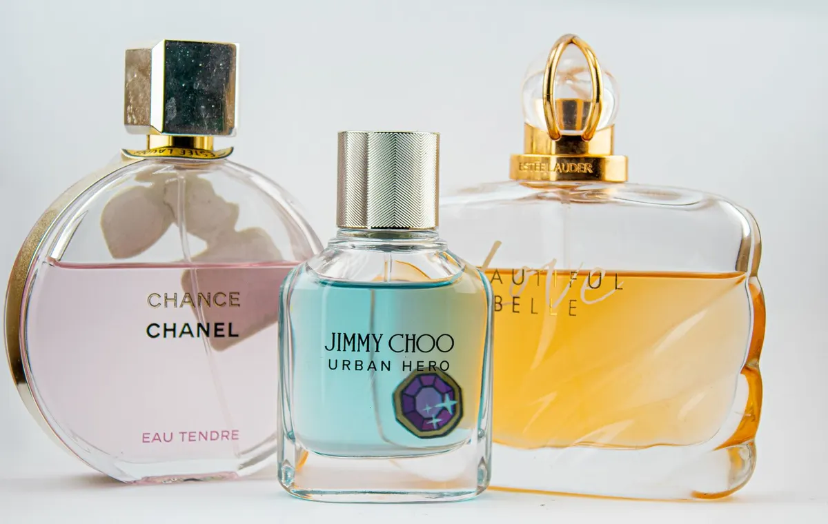 Flacons de parfums de femme