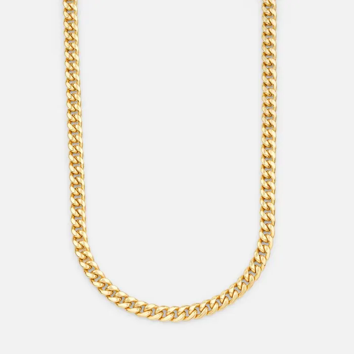 Collier maille en or
